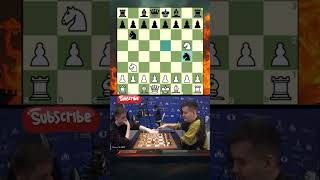 Daniil Dubov vs Ian nepomniaci Dancing Knight shorts chess chessgame catur [upl. by Kauslick]