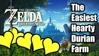 Hearty Durian Farming Method Easiest Method  The Legend of Zelda Breath of the Wild [upl. by Mayfield]