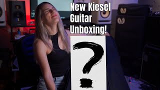 Kiesel Custom Guitar Design Live Unboxing and First Play [upl. by Siednarb]