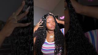 CURLY WIG  LOCS 🎀 Upretty Hair ❄️ amiyanushen wigreview gluelesswigs lacefront [upl. by Towland]