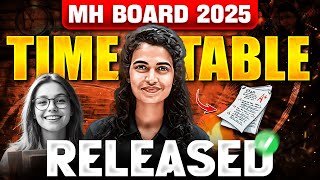 HSC Board Exam 2025 Dates Out Don’t Miss These Important Details timetable hscboards [upl. by Ling84]