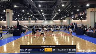 20240308 EVJ 17 Elite vs VA Juniors 17 Elite [upl. by Anitnas707]