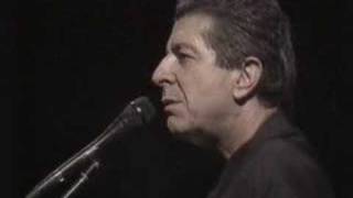 Leonard Cohen Chelsea Hotel 2 Live [upl. by Ahsienroc]