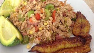 RECETA Mi Chofán Dominicano Dominican chinese rice [upl. by Kcirederf]