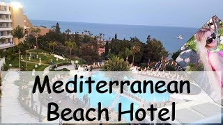 MEDITERRANEAN BEACH HOTEL  Limassol Cyprus [upl. by Pearla723]