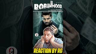 Robinhood Official Teaser  Nithiin  Sreeleela  Venky Kudumula  GV Prakash  REACTION BY RG [upl. by Adnilrev]