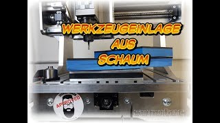 Schaumstoff und Alu fräsen mit der Sorotec compact line  Der Knarrenkasten [upl. by Wyndham926]