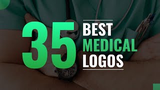 35 Best Medical Logos  Creative Medical Logo Ideas [upl. by Evers]