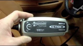 DIY Battery Charger Installation  CTEK 43  On Ferrari F430 m [upl. by Beryl545]