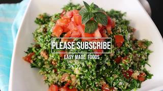 Tabbouleh Salattabouleh tabouli salad Tabouli Salad سلطه التبولهتبولةsalad recipes [upl. by Nisbet216]