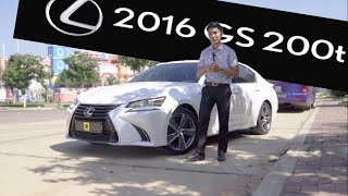 2016 Lexus GS 200t Review By Square Car [upl. by Lymn350]