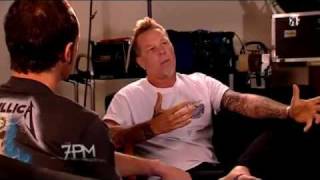 Metallica  James Hetfield  Interview Australia Nov 2010 [upl. by Mokas826]