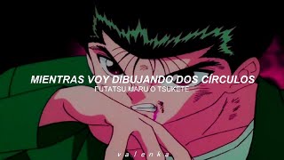 Yu Yu Hakusho  OP  Hohoemi No Bakudan  Sub Español amp Romaji AMV [upl. by Irtak999]