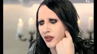 Marilyn Manson Interview Sur France2 [upl. by Aicitel]