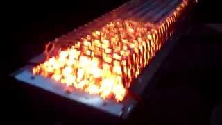 Gas Infrared Burner Demo  Grills Heaters [upl. by Brinson]