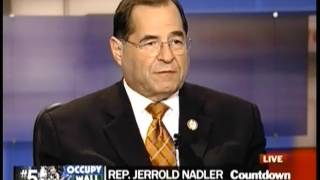 Nadler on Occupy Wall Street with Keith Olbermann [upl. by Demmer325]