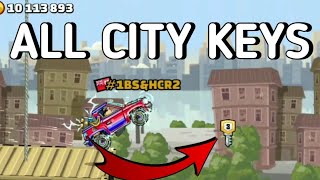 🔑 ALL CITY KEYS  ADVENTURE HCR2 😊 [upl. by Beshore]