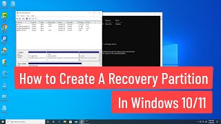 How to Create A Recovery Partition In Windows 1011 [upl. by Octavian282]