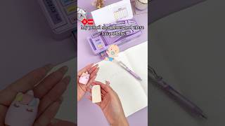 Pencil sharpener Eraser iigen cute stationery kawaii shorts viral mylittlepony sanrio [upl. by Dylane]