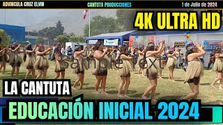 LA CANTUTA❤️ EDUCACIÓN INICIAL  PRESENTACIÓN DE DANZA 2024⭐️ [upl. by Eliseo533]