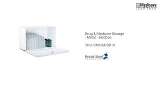 Drug Medicine Storage Metal Biodose RMC M BD10 [upl. by Padriac]