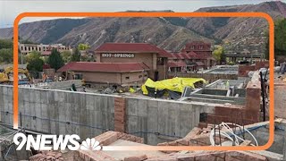 Colorado hot springs pool expanding [upl. by Hanid]