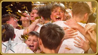 Bruno BREAKS the GOLDEN BUZZER for Phoenix Boys emotional audition  Auditions  BGT 2024 [upl. by Kitti]