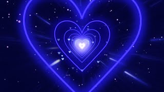 Blue Heart Background 💙 Love Hearts Background Video Effects 💙 Motion Graphics Hearts Background [upl. by Handler490]