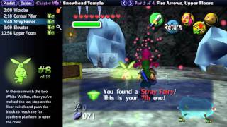 Legend of Zelda Majoras Mask Walkthrough 06 24 quotSnowhead Temple Fire Arrows amp Upper Floorsquot [upl. by Ludba]