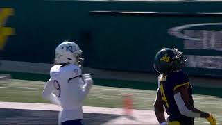 BlueGoldNewscom WVU Football Leddie Brown Kansas 101720 [upl. by Atte]