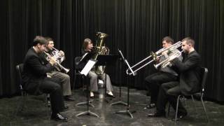 Victor Ewald  Brass Quintet No 1  Mvt 3 [upl. by Airotnahs565]