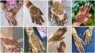 Simple Mehndi DesignMehndi design 2024 unique styleCute Mehndi DesignMehedi New DijainMehndi [upl. by Leahcir]