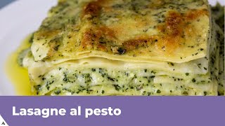 LASAGNE AL PESTO RICETTA VELOCE [upl. by Naux]