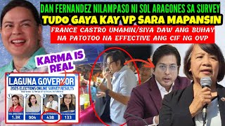 DAN FERNANDEZ NILAMPASO for GOBERNOR sa LAGUNA ni SOL ARAGONES ayon GINAGAYA si VP ISDCASTRO BUKING [upl. by Ruthe671]