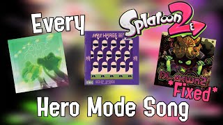 Every Splatoon 2 Hero Mode Song [upl. by Durer]