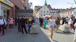 Stockholm Sweden Södermalm Walking Tour 4K 50fps [upl. by Ronnie96]