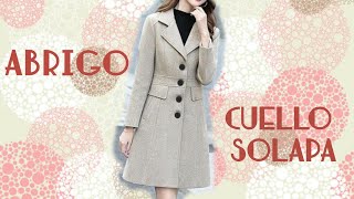 COMO HACER UN ABRIGO HOW TO MAKE A COAT [upl. by Atteirneh]