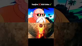 GOKU VS TANJIRO Full motivation love song music jubinnautiyal goku goku gohan views shorts [upl. by Ihcelek]