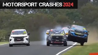 Motorsport Crash Compilation 2024 February Part 4 [upl. by Kachine]