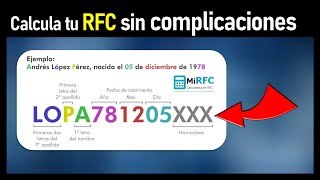 calcular rfc con homoclave gratis 2023 [upl. by Scibert982]