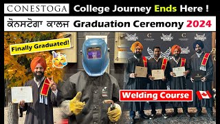 Conestoga College Convocation 2024🇨🇦  Graduation Ceremony Welding Study  PARMVEER DHIMAN  VLOG 9 [upl. by Ailssa770]