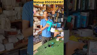 Super tech 500watt air spray paint gun live demo 2024 [upl. by Mateo]