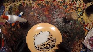 Disc Dye Glue Mask Time Lapse [upl. by Nylaf]