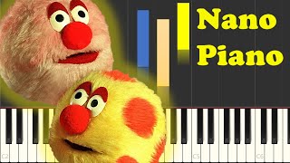 How to Play Bits and Bobs Theme Song Piano Tutorial EASY [upl. by Kcirederf]