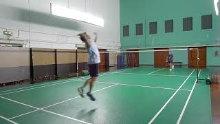 12Nov24 CRC Badminton Tan Tong Hai vs Evan Tan [upl. by Anaeed]