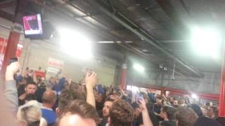 Everton fans at Southampton 15082015  Singing Ross Barkley song at half time [upl. by Pearlman]