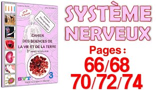 Azzedine Alami 3APIC SVT Page 6668707274 🧠System Nerveux🧠 [upl. by Gavrilla]