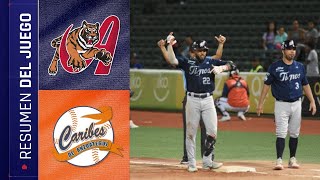 LVBP TIGRES vs CARIBES DE AZOATIGUI [upl. by Nomzzaj794]