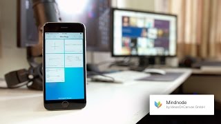 Mindnode  Mind maps on your iPhone [upl. by Suirauqed]
