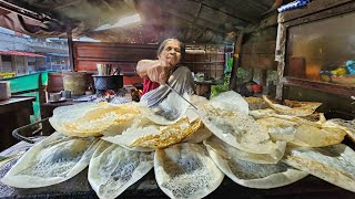 40 വർഷമായി ചൂട് അപ്പവും ഉള്ളിച്ചമ്മന്തിയും😋അമ്മച്ചിക്കടയിൽ ഒരു തവണ പോയാൽ  വീണ്ടും🤗  Team Kollam [upl. by Plafker778]